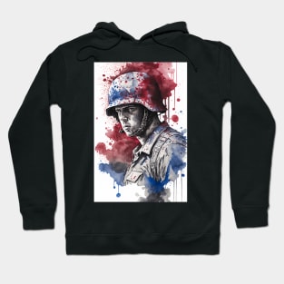 American World War Two Soldier Hoodie